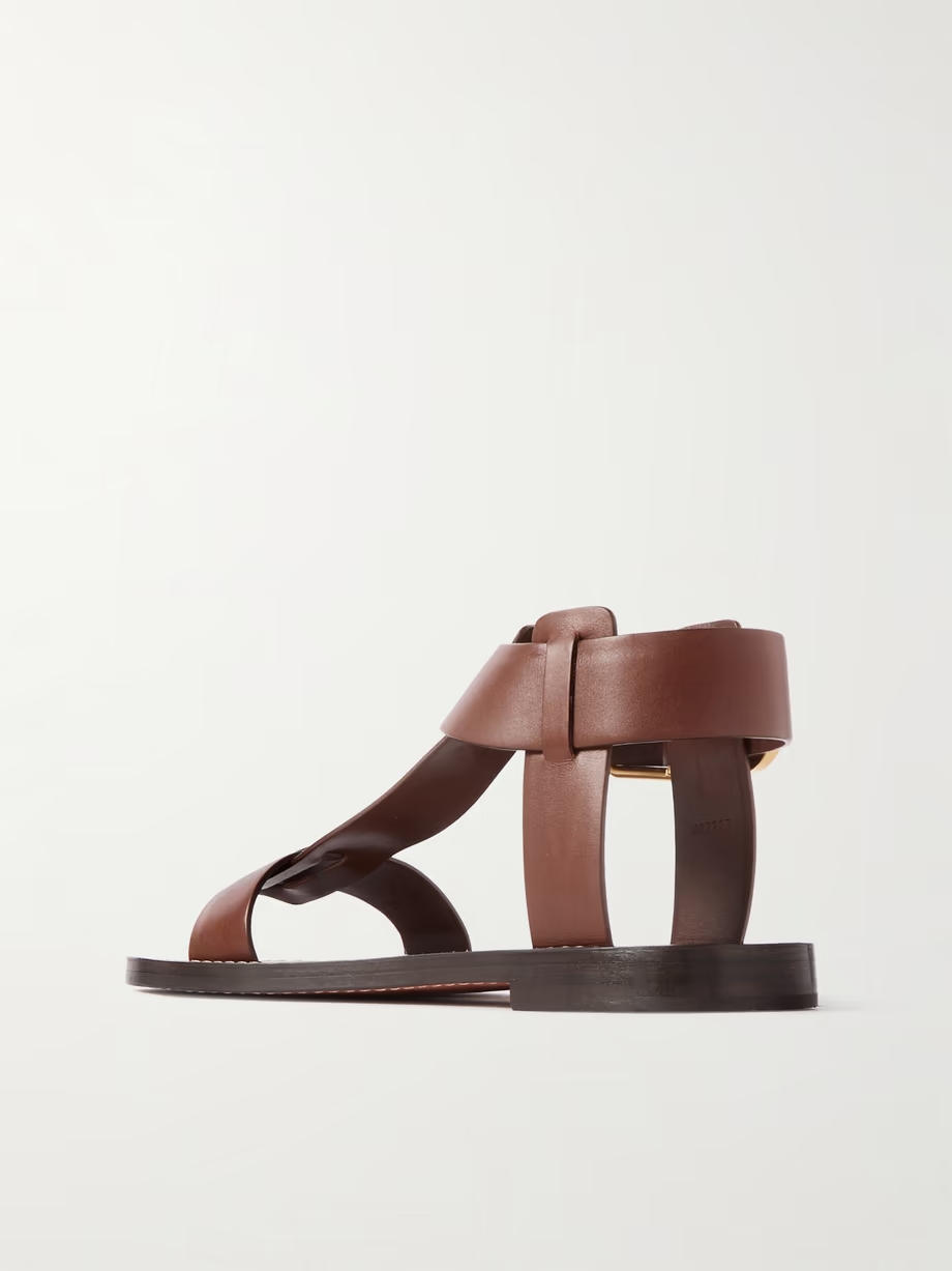 Rebecca leather sandals