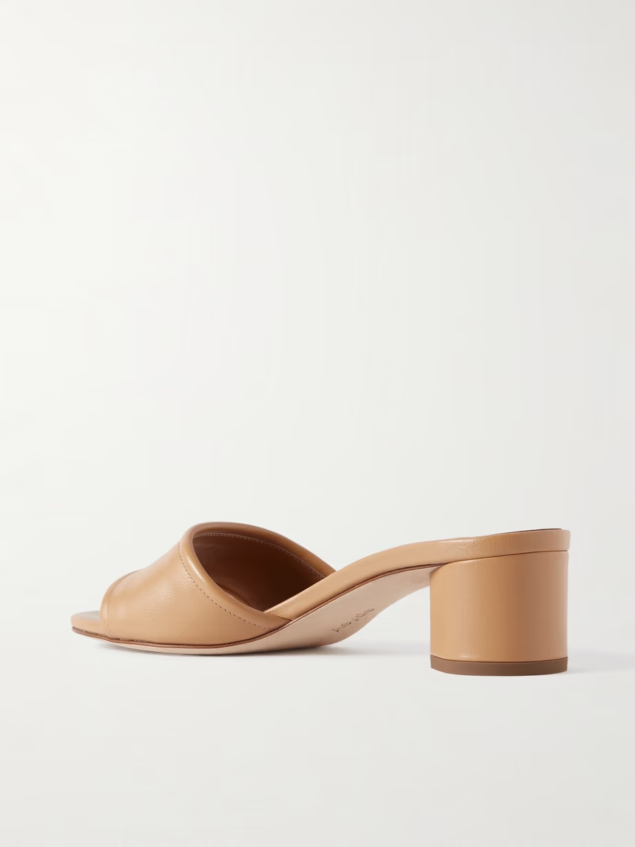 Jovia leather mules