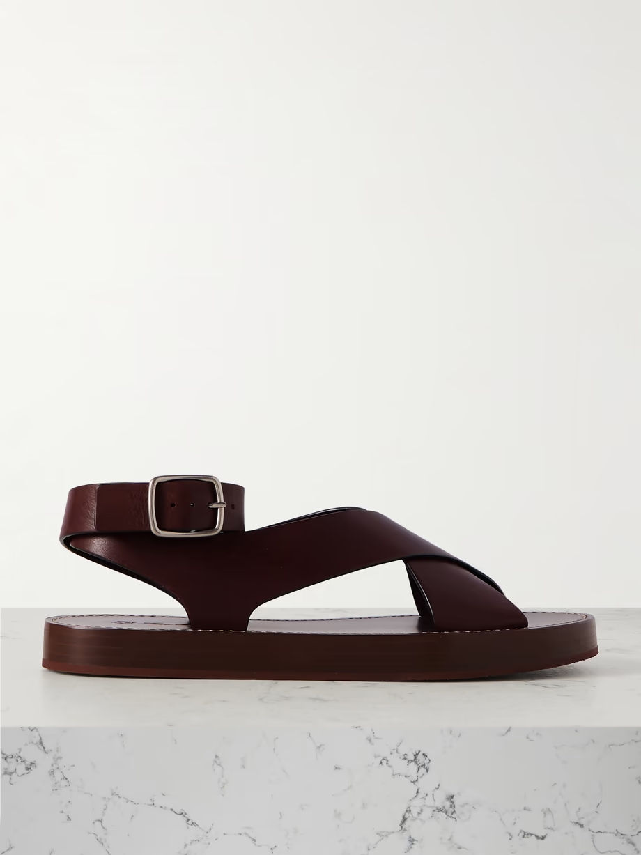 Sumie leather sandals