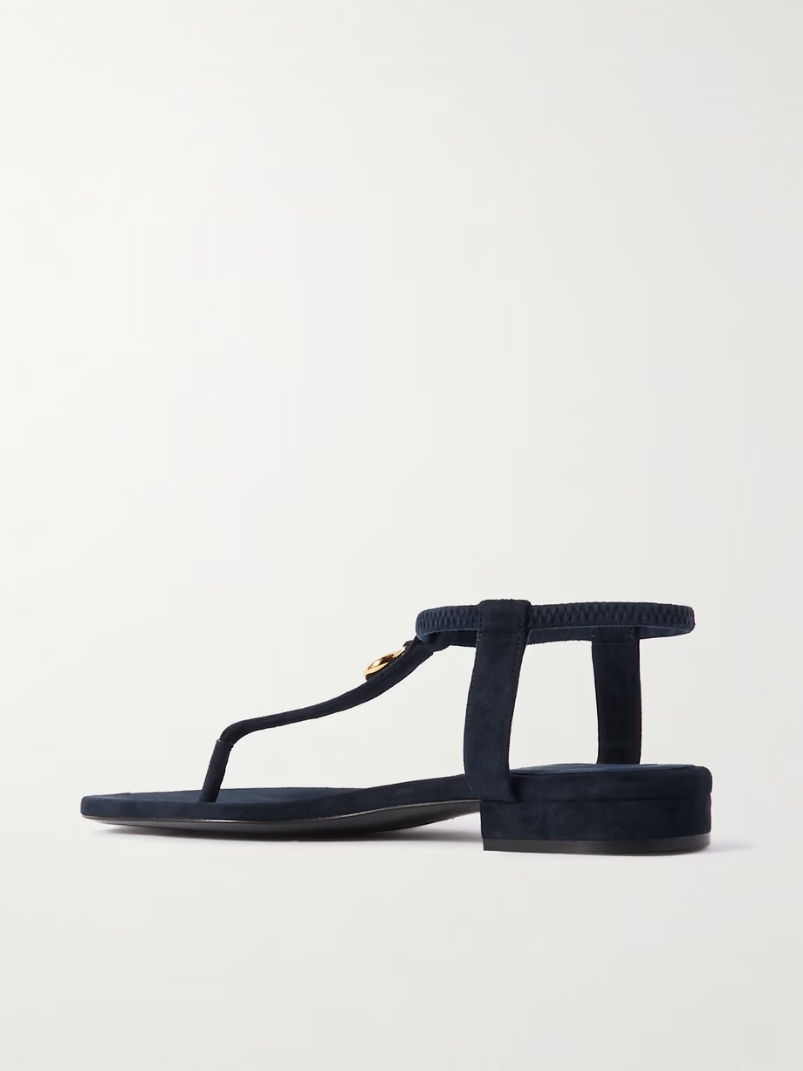 Mindil embellished suede sandals