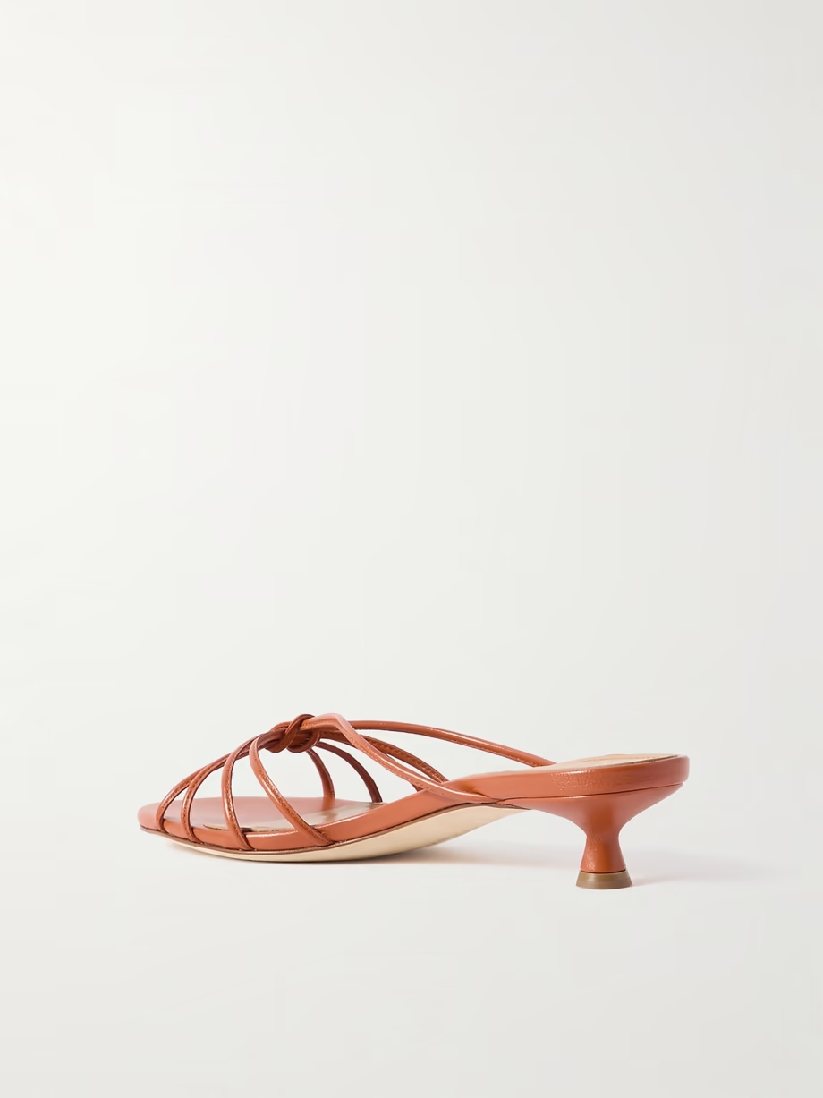 Milla knotted leather sandals