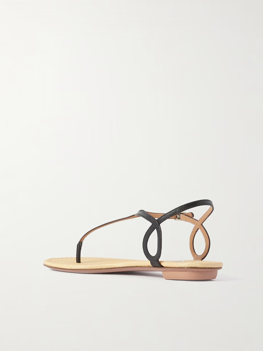 Almost Bare leather sandals