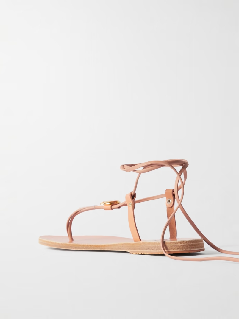 Persephone embellished leather sandals