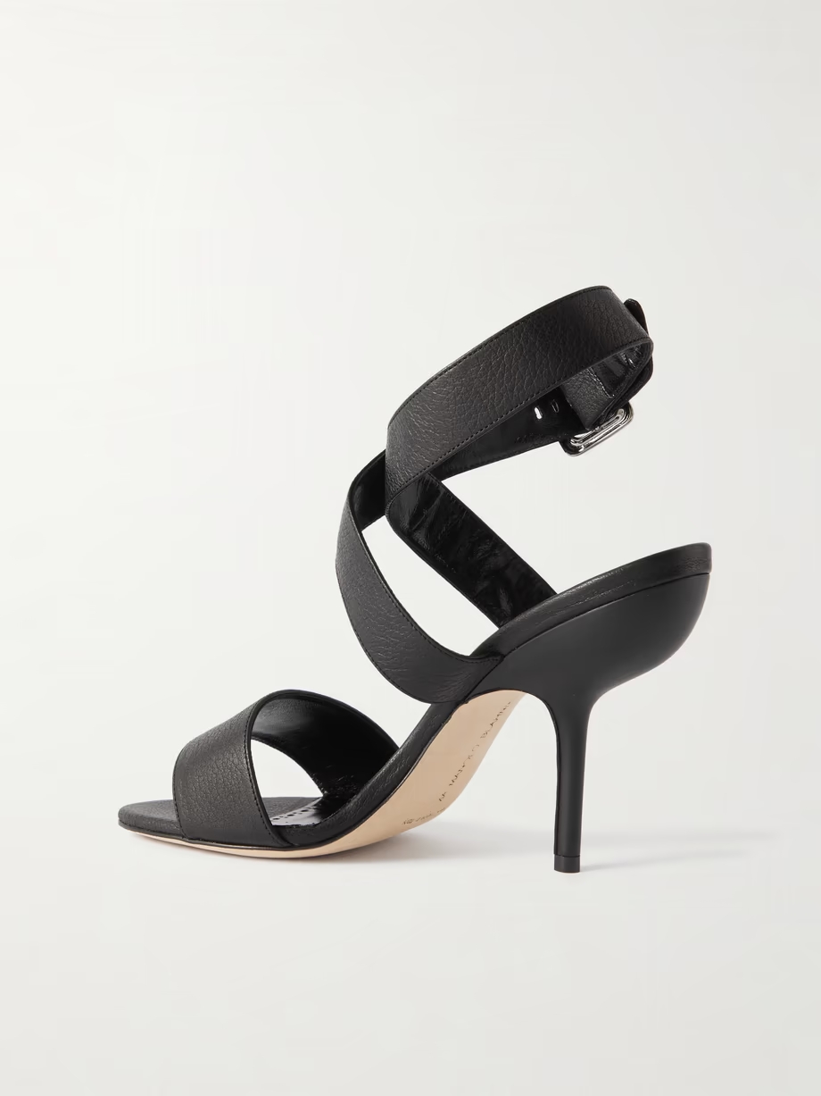 Helua 105 textured-leather sandals