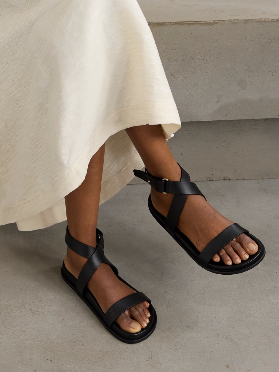 Leather sandals