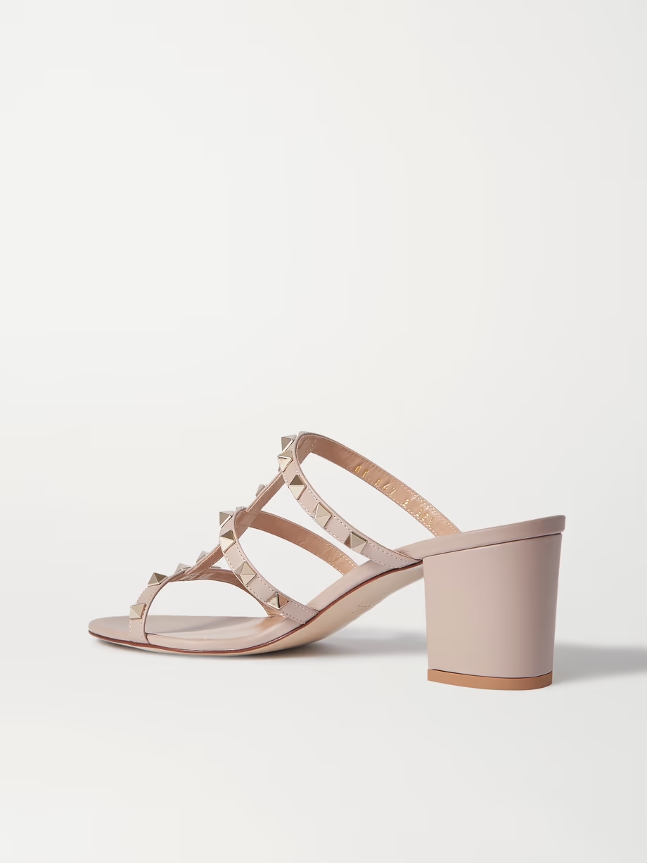 Valentino Garavani Rockstud 60 leather mules