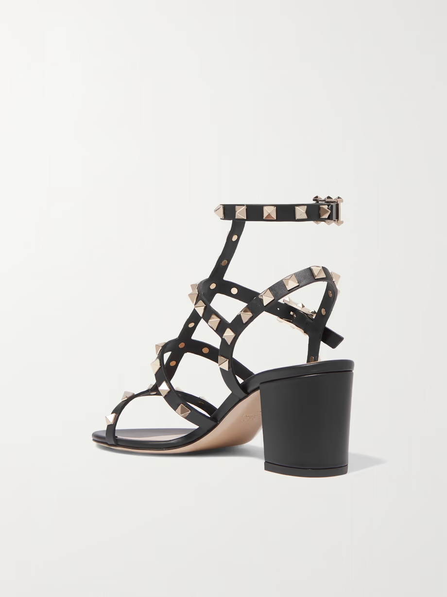 Rockstud 60 leather sandals