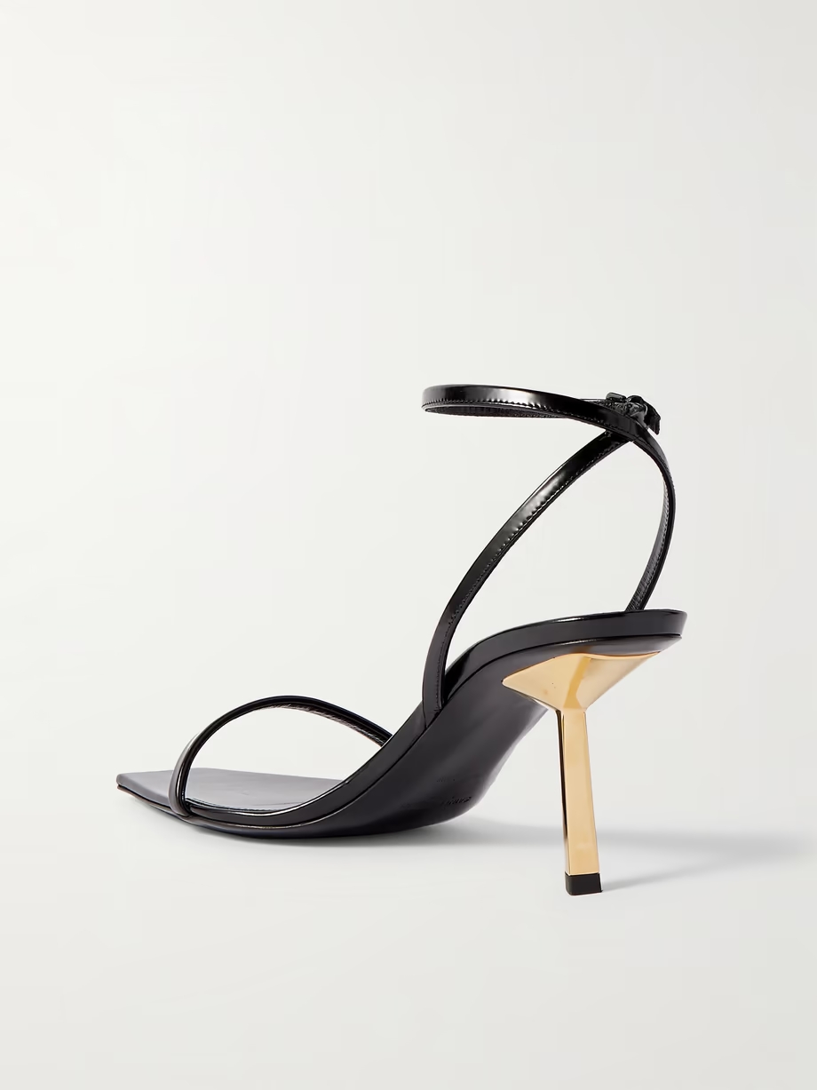 Lee patent-leather sandals