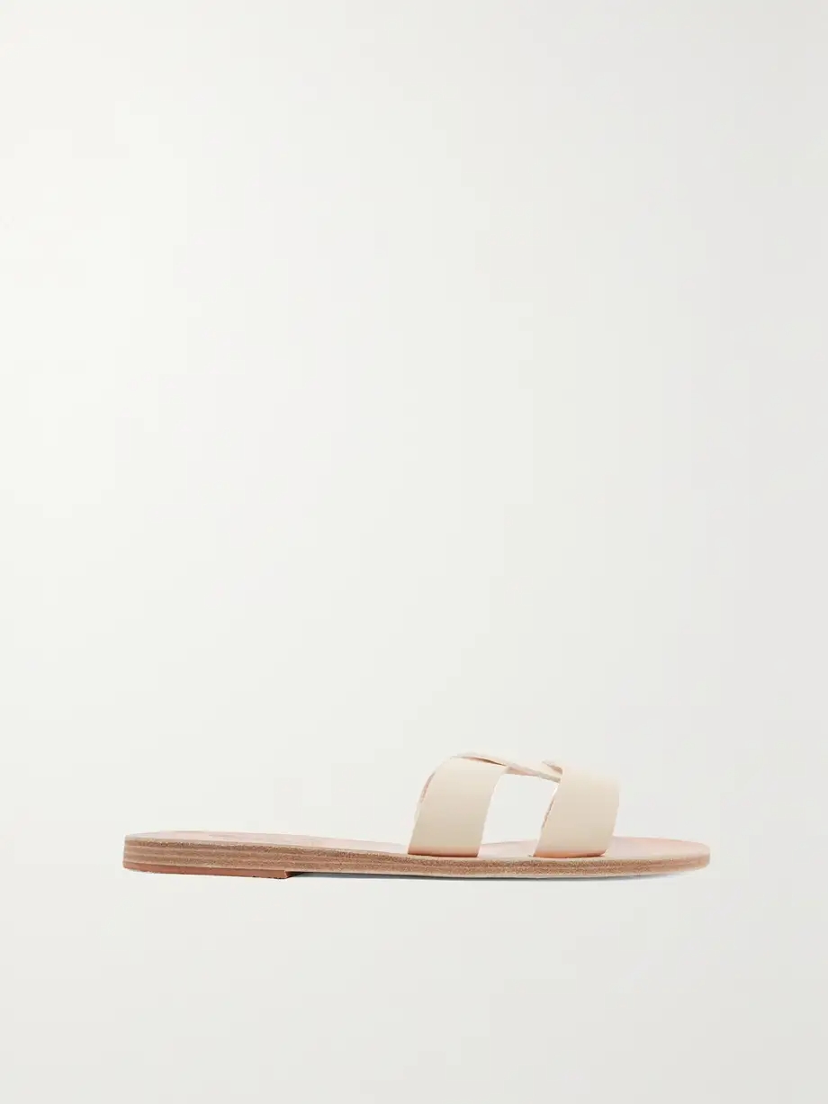 Desmos cutout leather slides