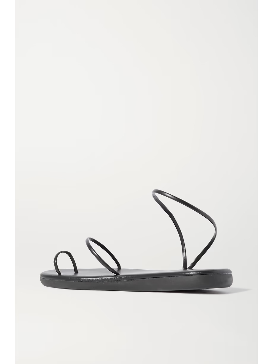 Kansiz faux leather sandals