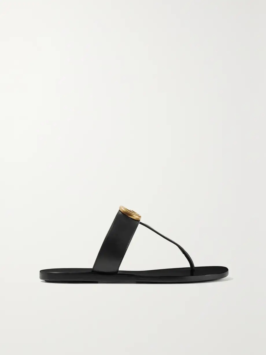 Marmont logo-embellished leather sandals