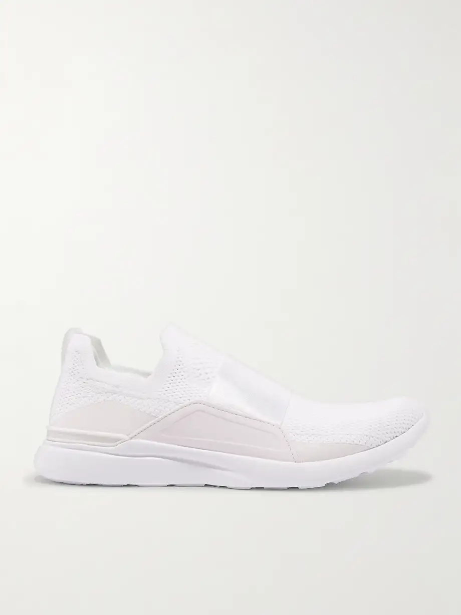 TechLoom Bliss mesh and stretch slip-on sneakers