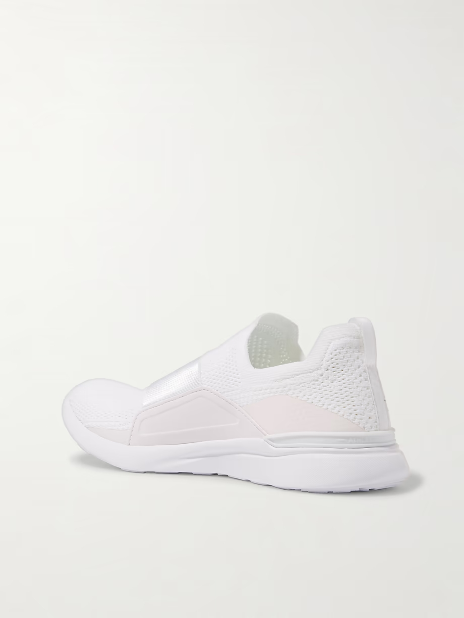 TechLoom Bliss mesh and stretch slip-on sneakers