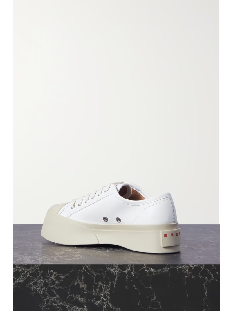 Pablo leather platform sneakers