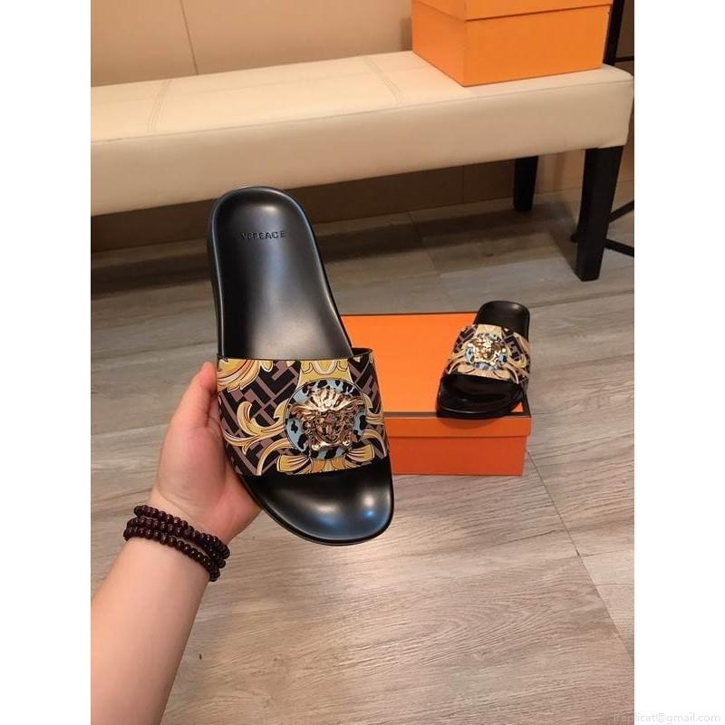 Versace Versace slipper Man Ts Versace colors 071704 sz38-44ZX