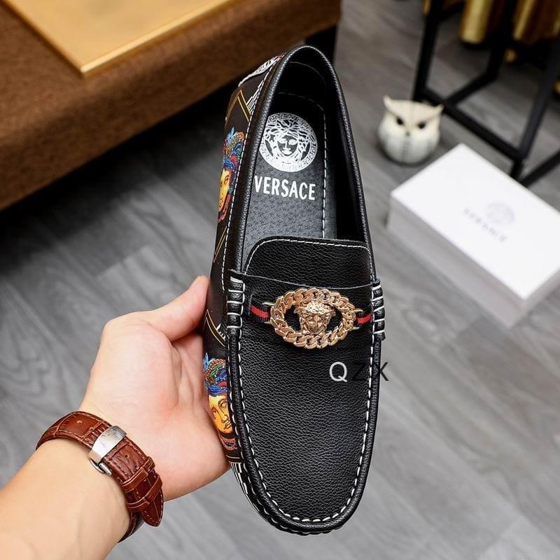 Versace Versace Suit shoes Men Ts Versace 080544 sz38-45ZX