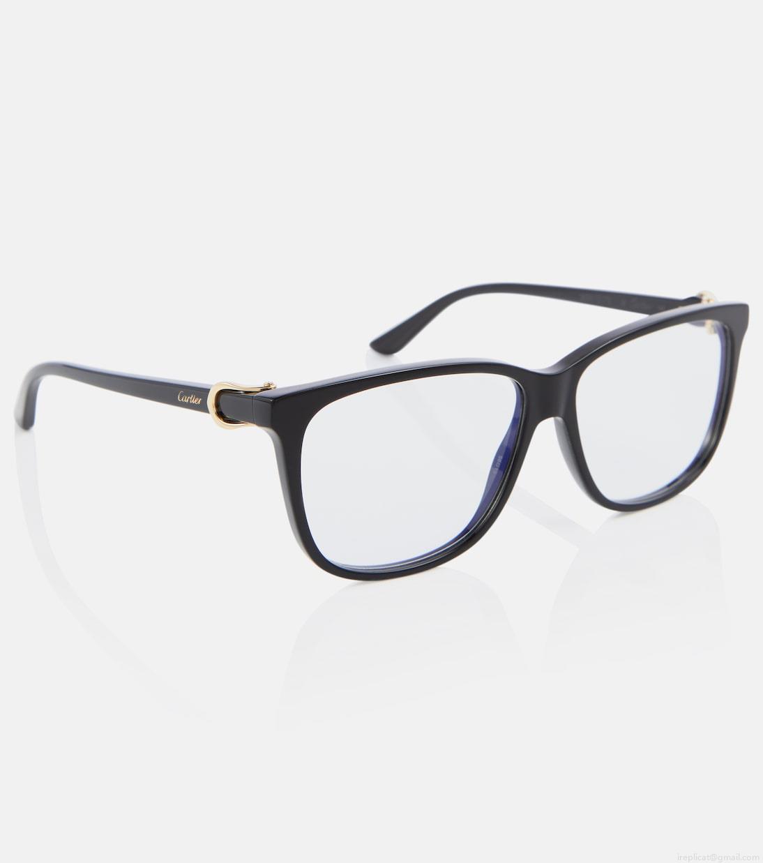 Cartier Eyewear CollectionSignature C de Cartier square glasses