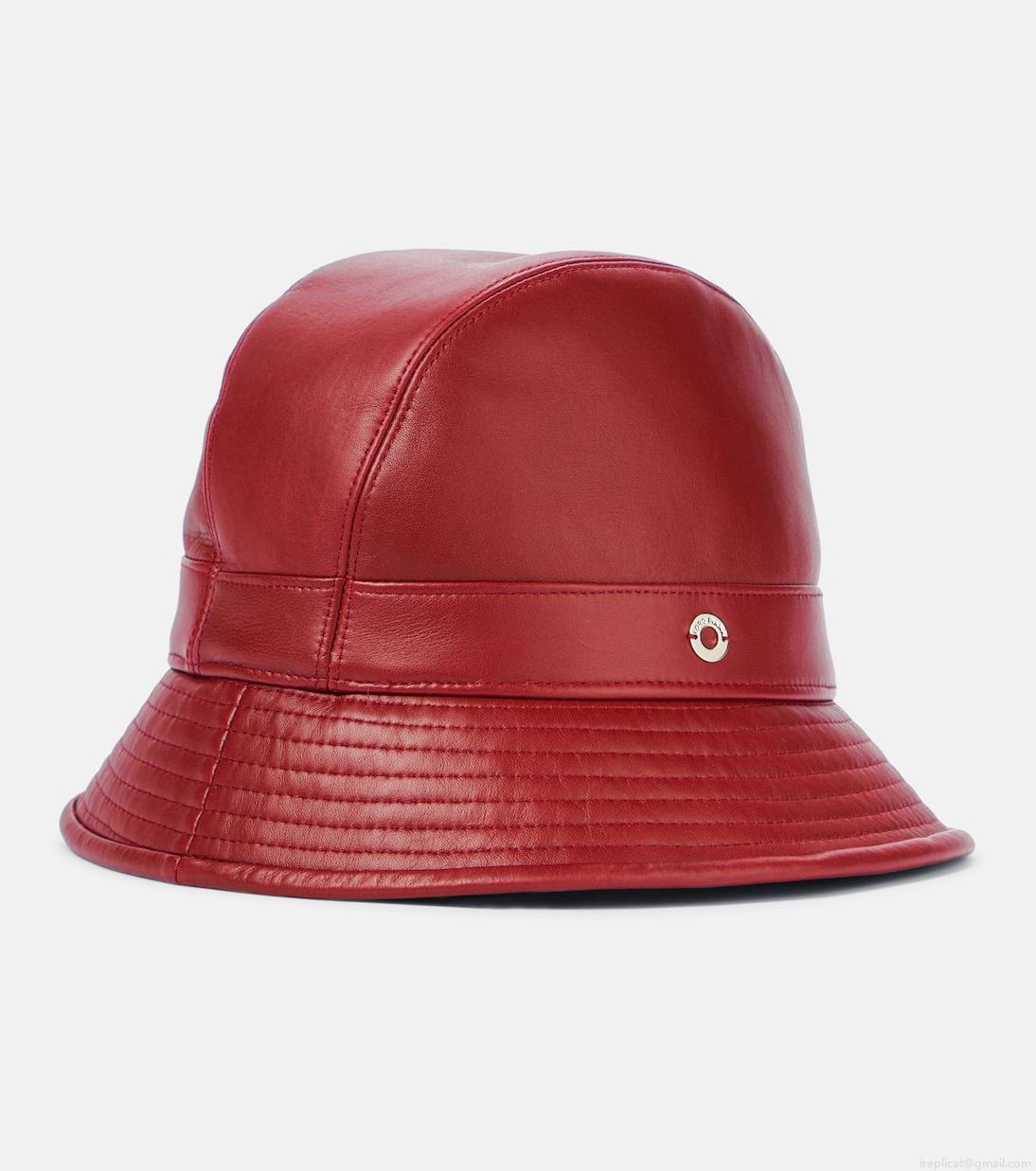 Loro PianaMeryl leather bucket hat