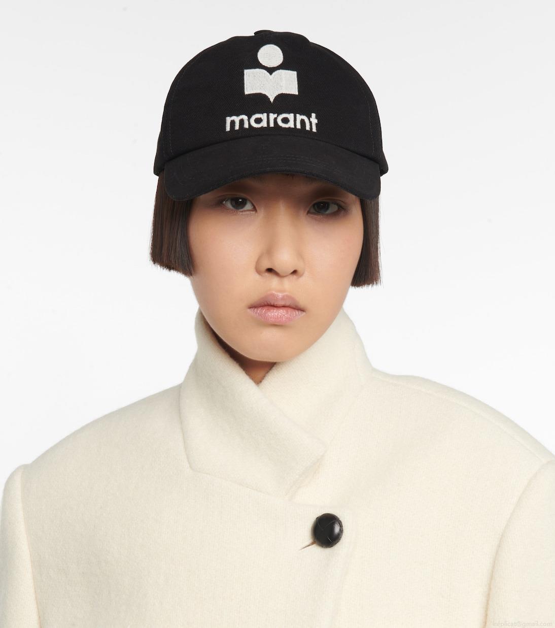 Isabel MarantTyron cotton baseball cap