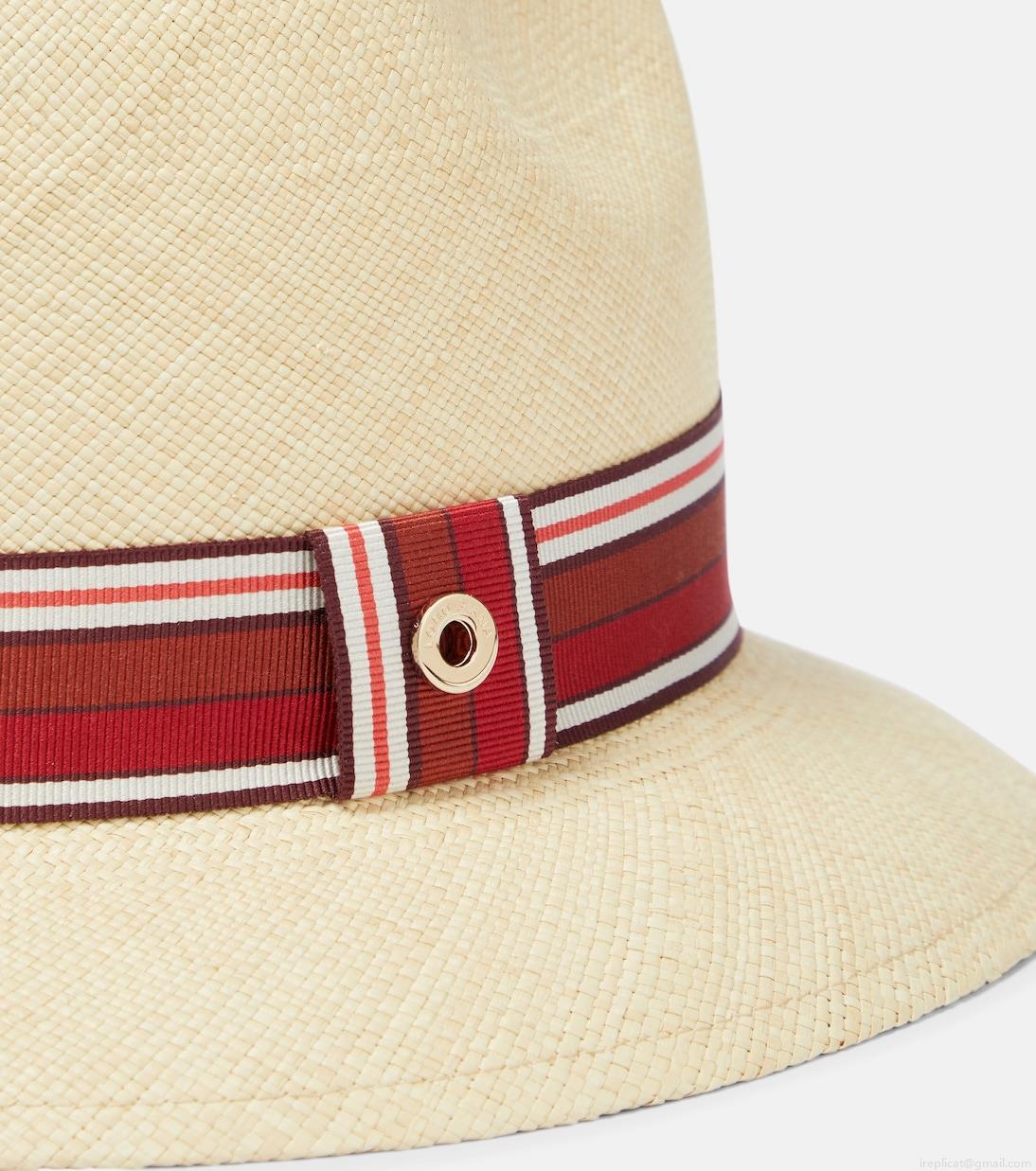 Loro PianaThe Suitcase Stripe Ingrid straw panama hat