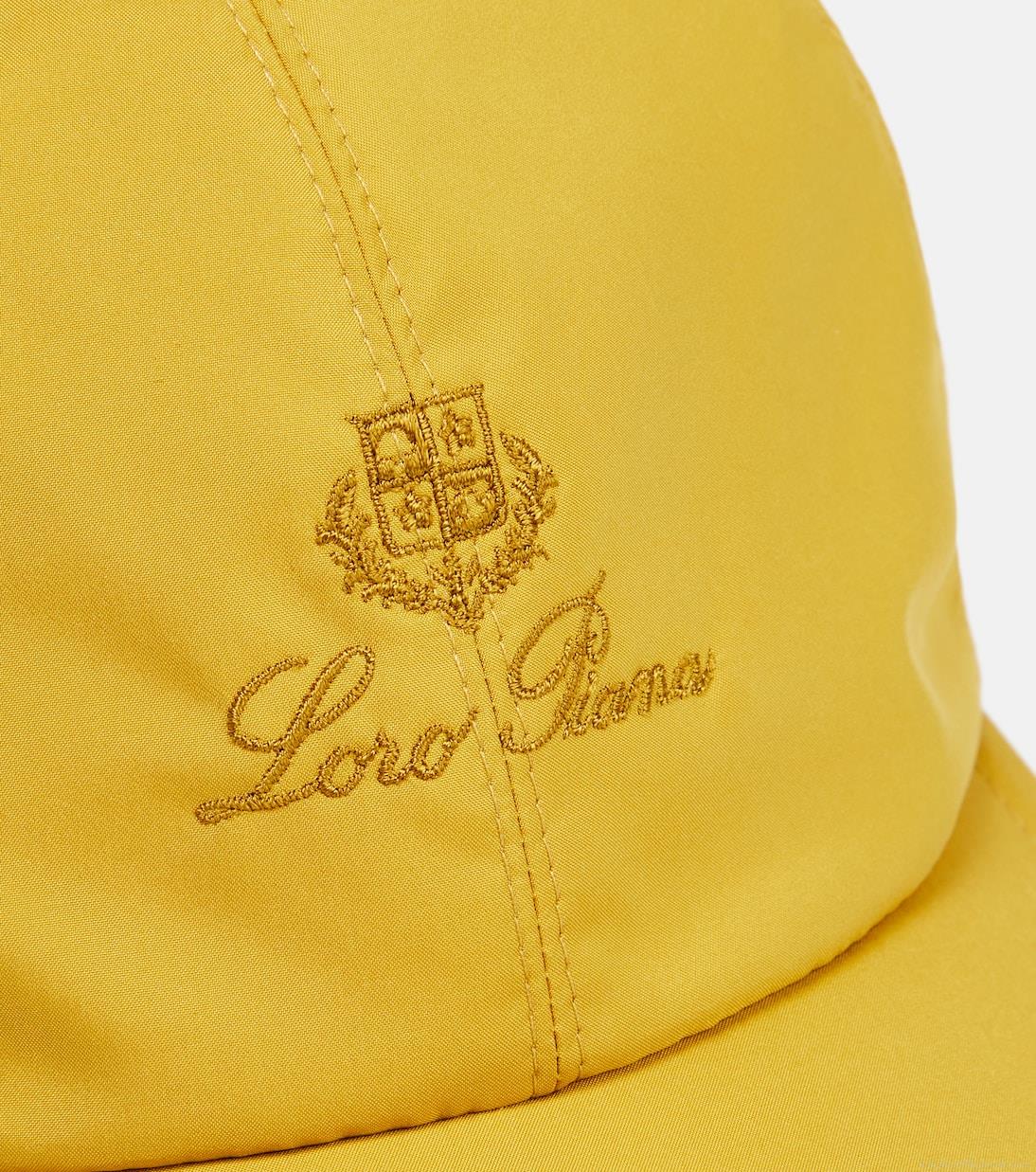 Loro PianaEmbroidered baseball cap