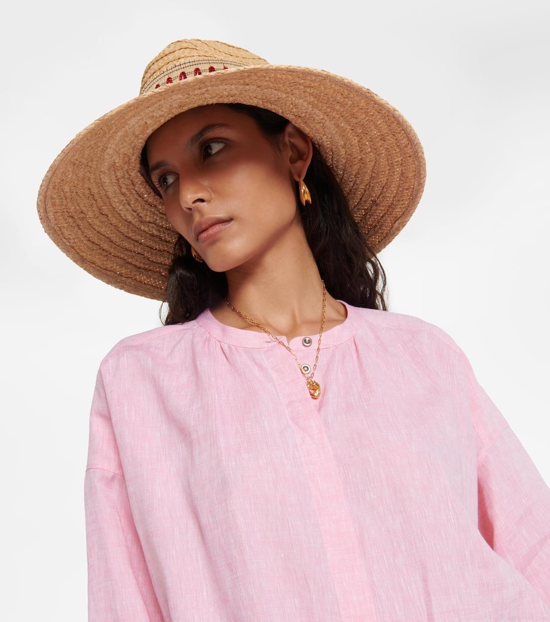 Loro PianaOttavia straw sun hat