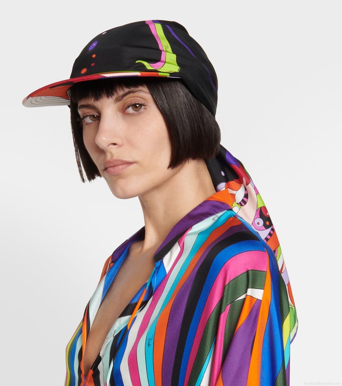 PucciFungo silk twill baseball cap