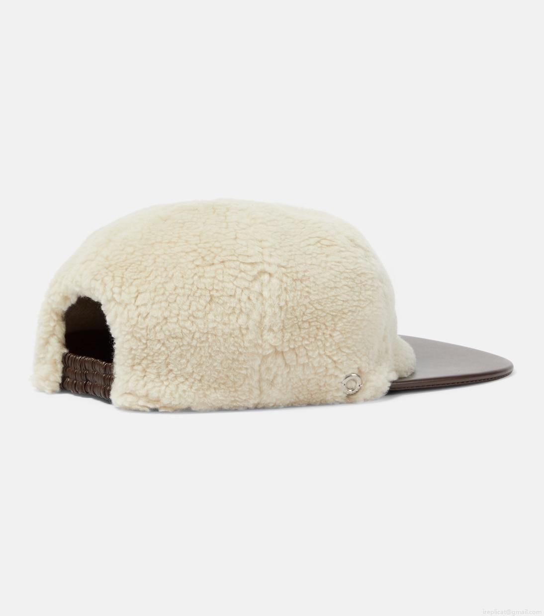 Loro PianaCashfur baseball cap