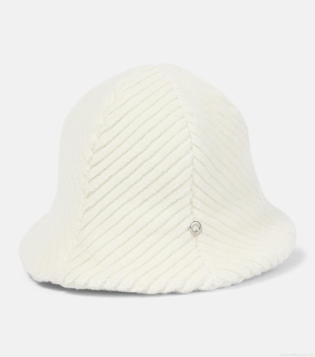 Loro PianaWool and cotton bucket hat