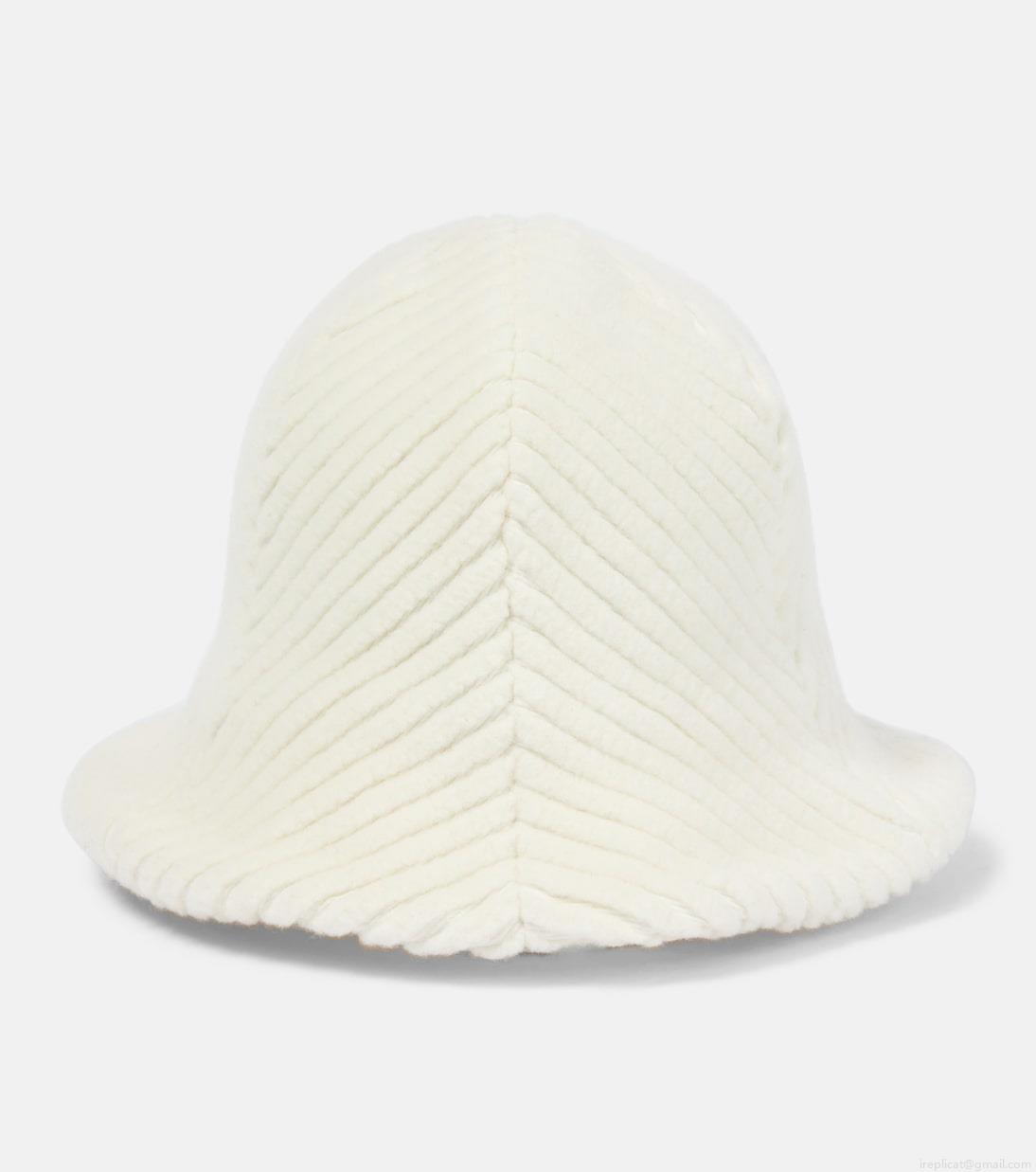 Loro PianaWool and cotton bucket hat