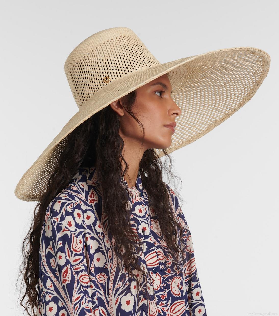 Loro PianaNari straw sun hat