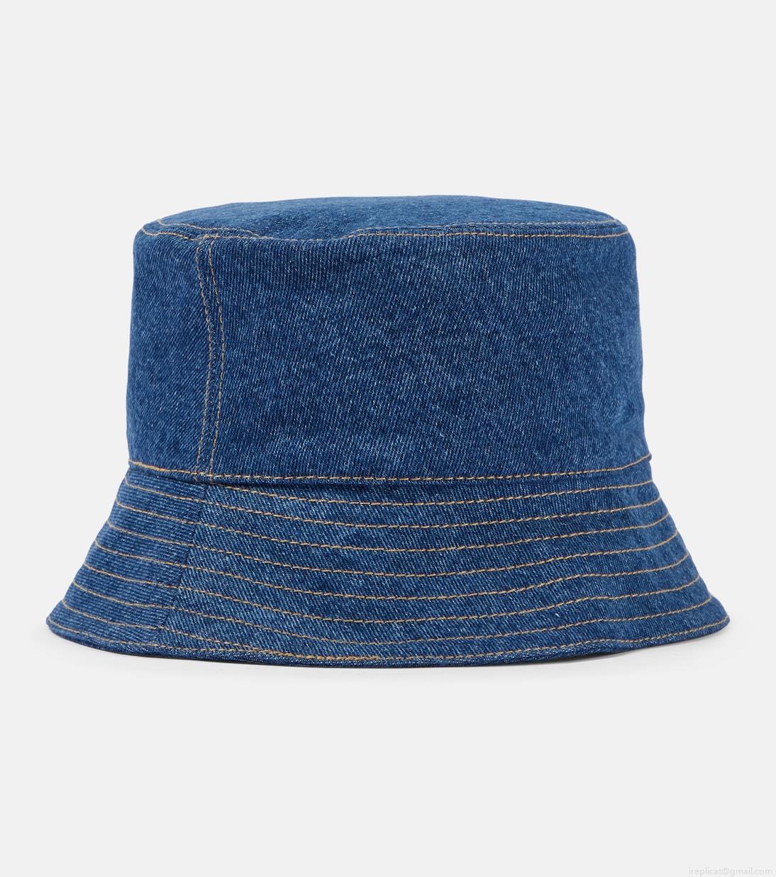 MonclerDenim bucket hat