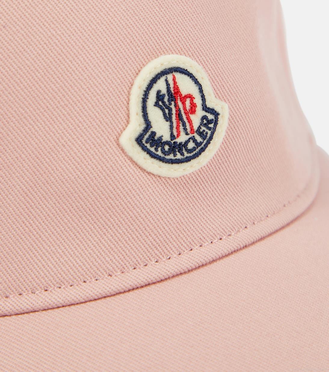 MonclerLogo cotton baseball cap