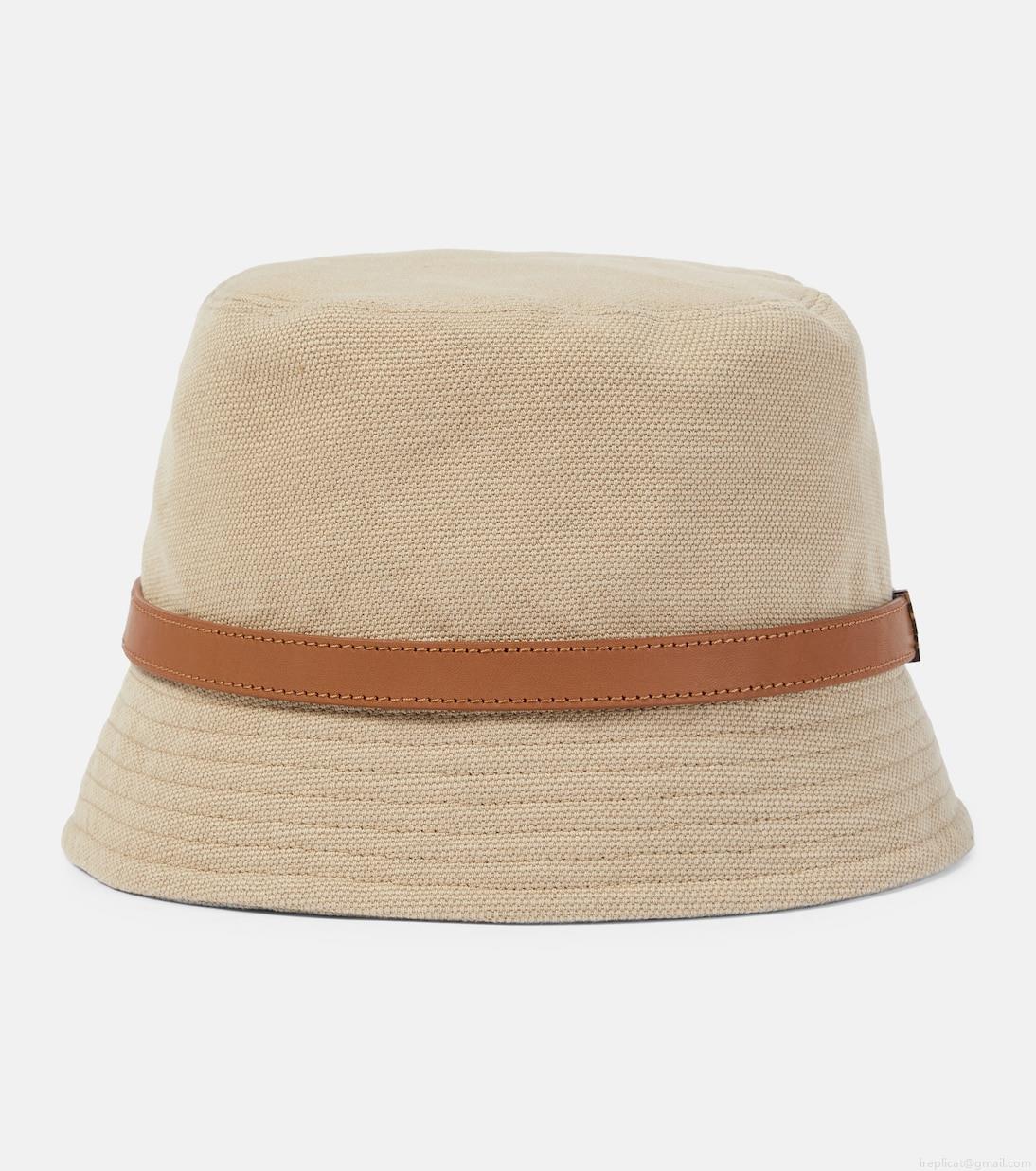 Saint LaurentCassandre canvas bucket hat