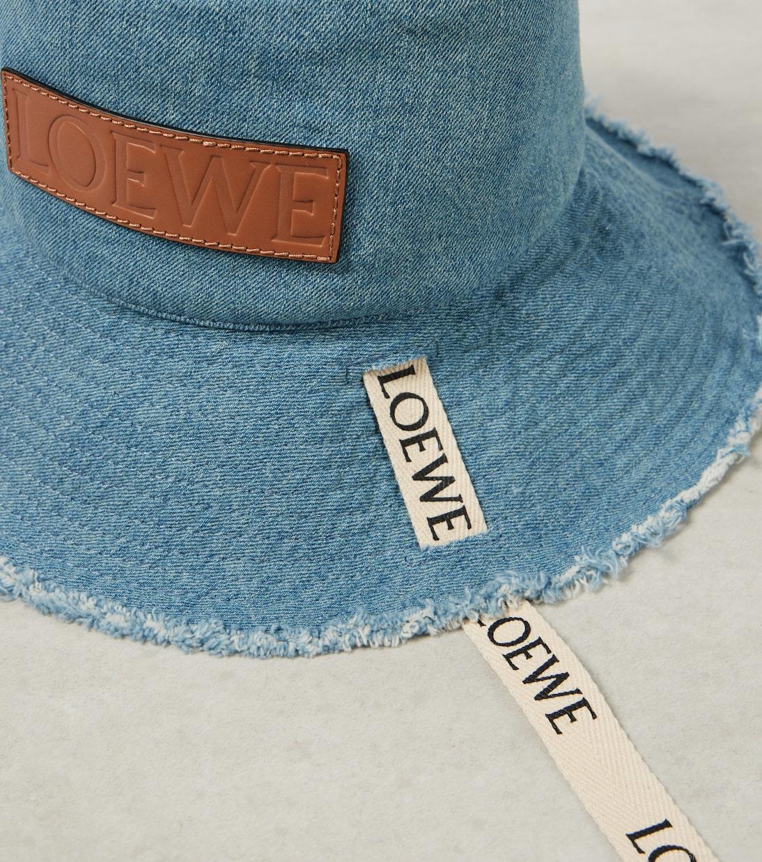 LoewePaula\'s Ibiza Fisherman denim bucket hat