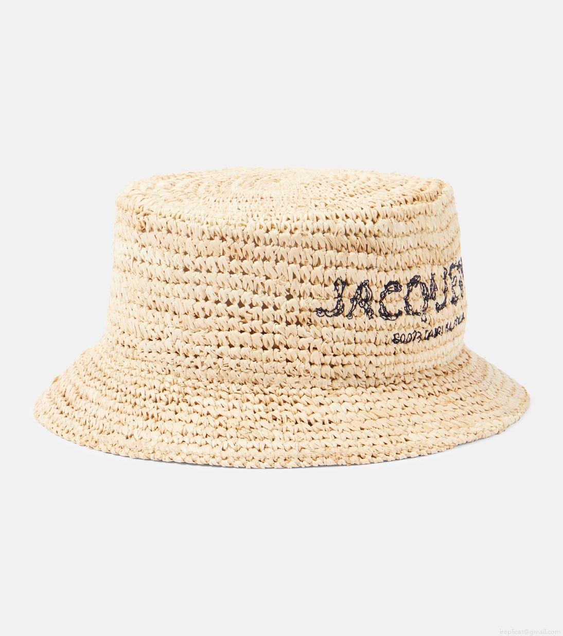 JacquemusLe Bob Pesco raffia bucket hat