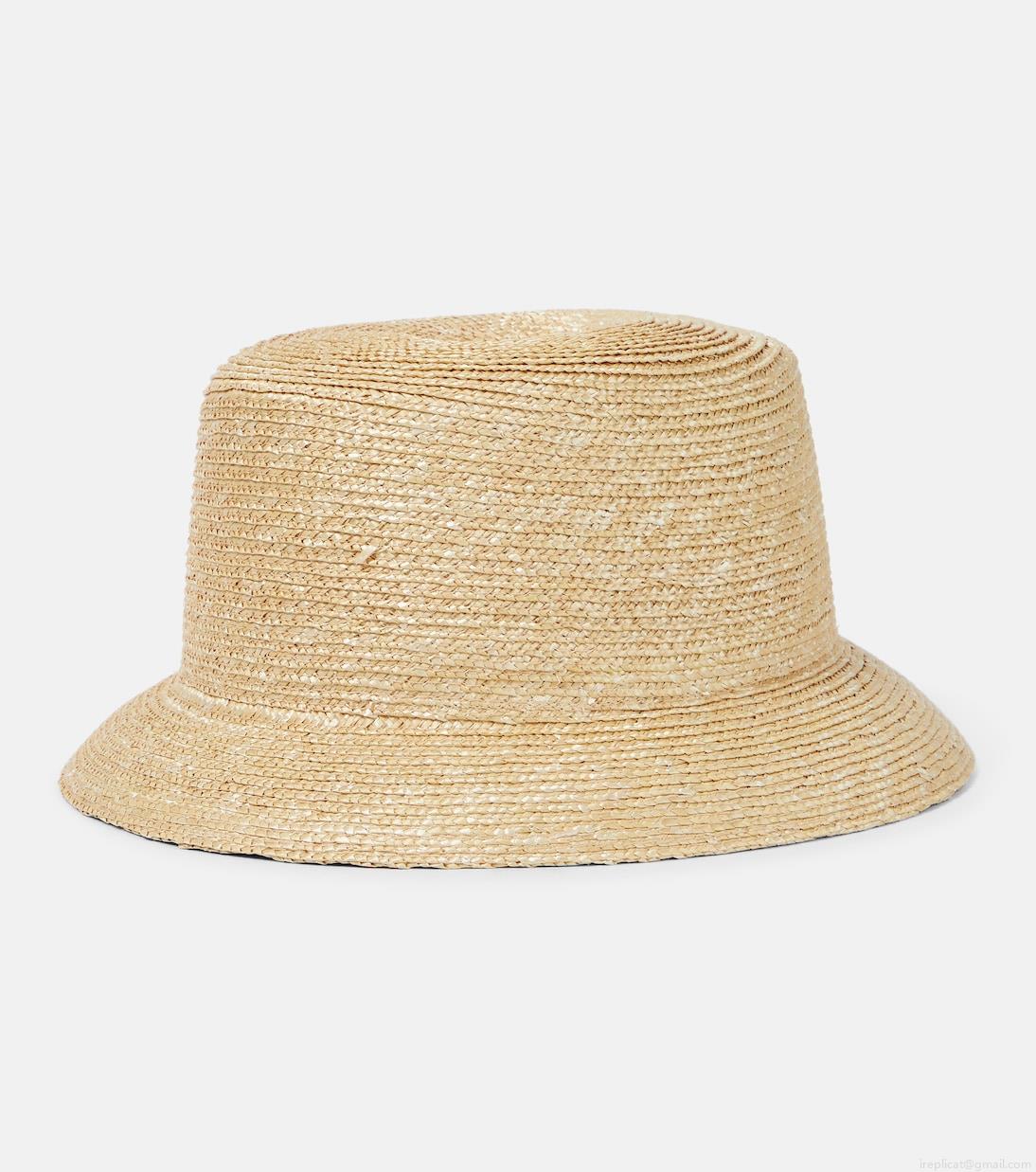 Saint LaurentMaglina straw bucket hat