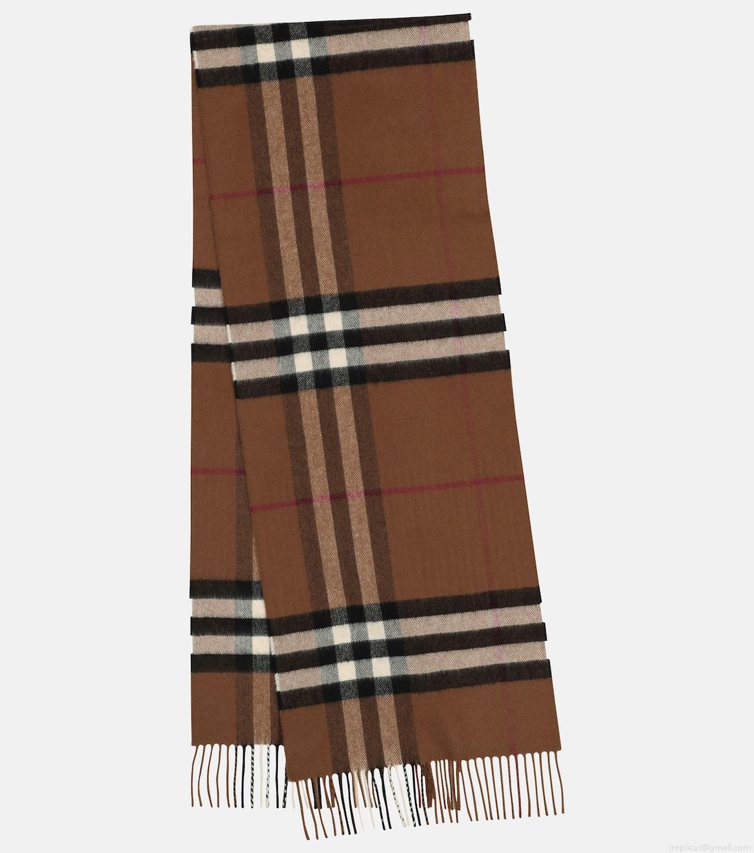 BurberryGiant Check cashmere scarf