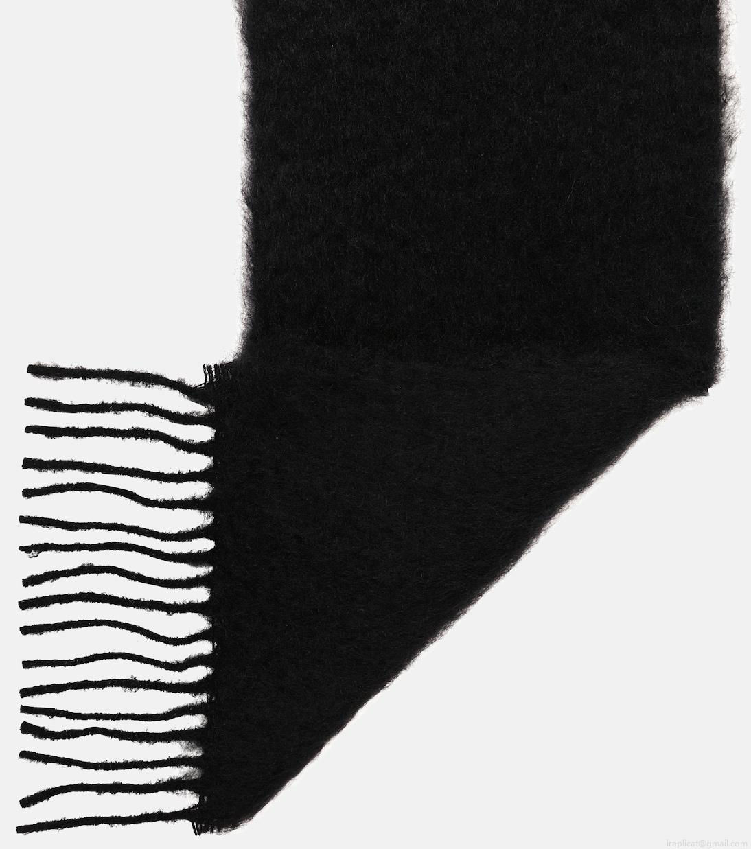 LoeweMohair and wool-blend scarf