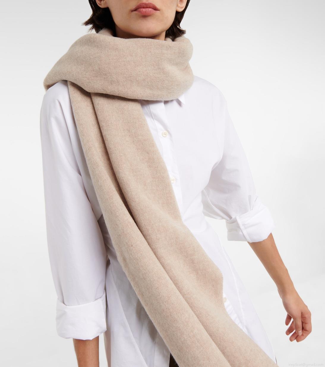 Acne StudiosCanada fringed wool scarf