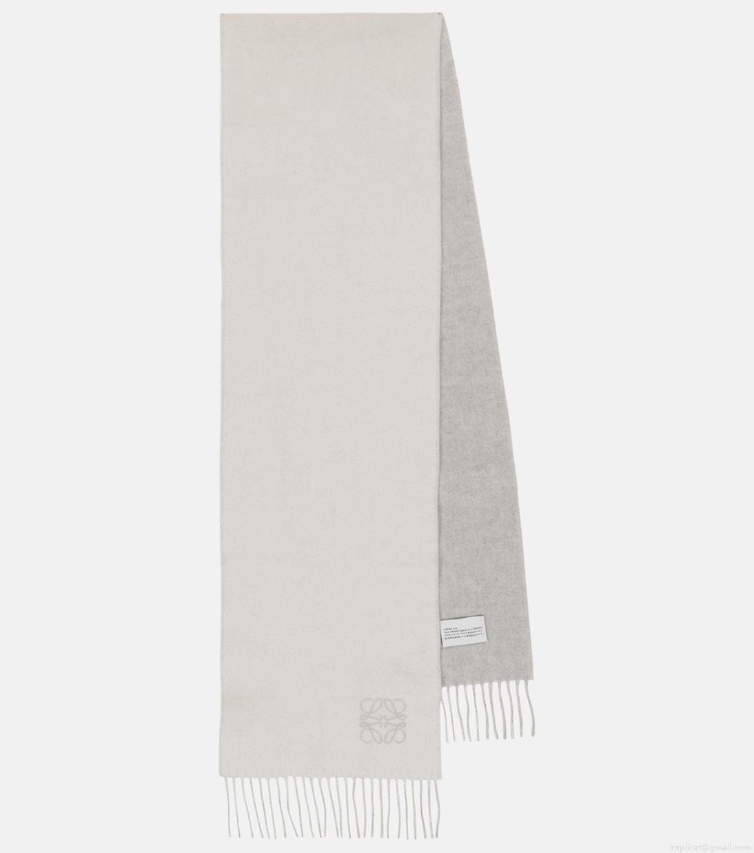 LoeweWool and cashmere scarf