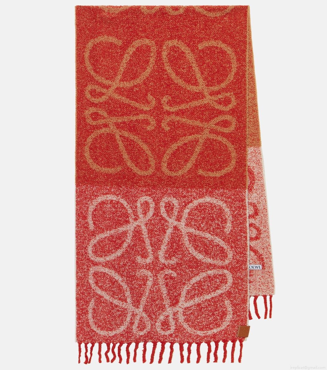 LoeweAnagram alpaca-blend scarf