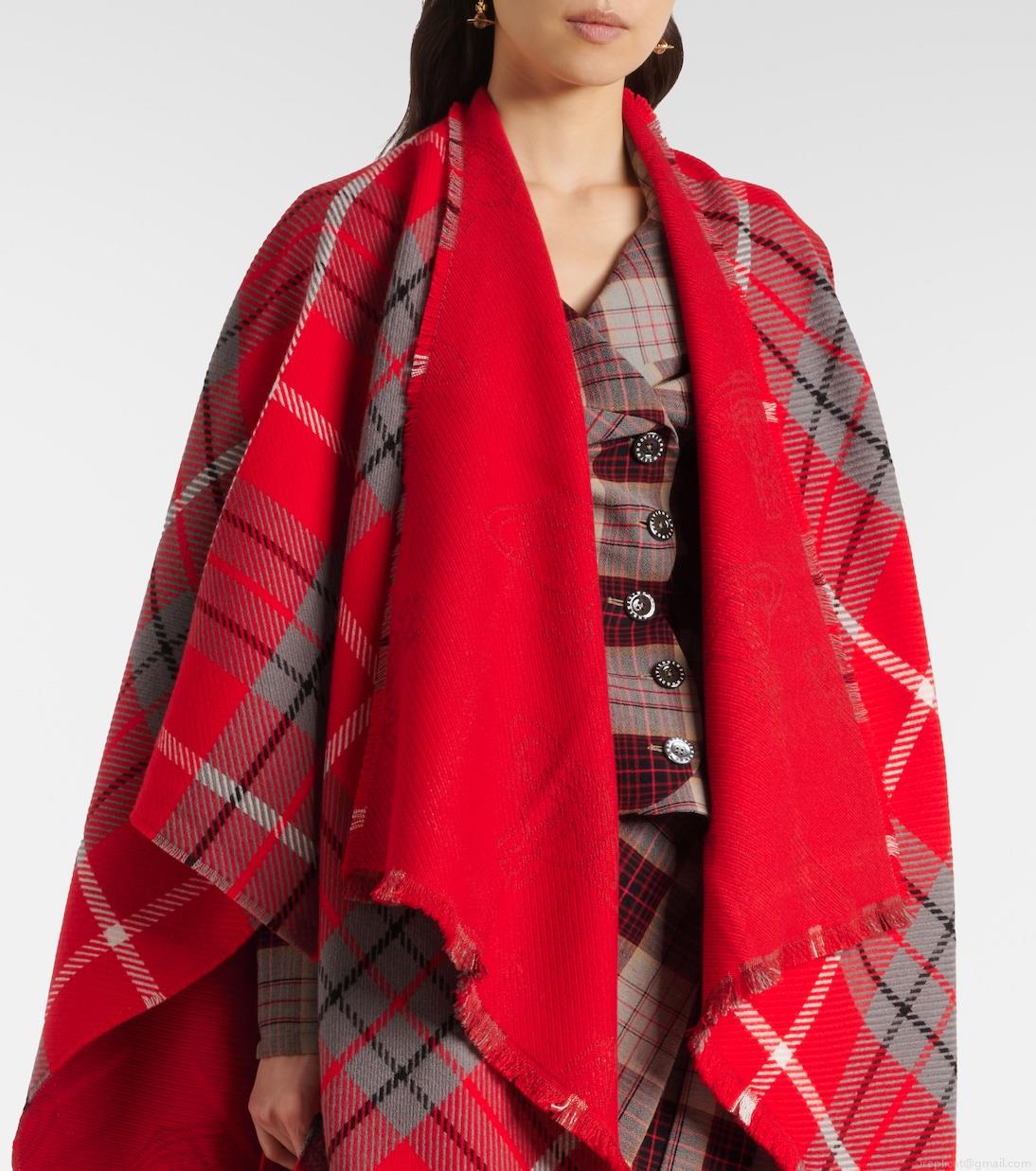 Vivienne WestwoodWool poncho