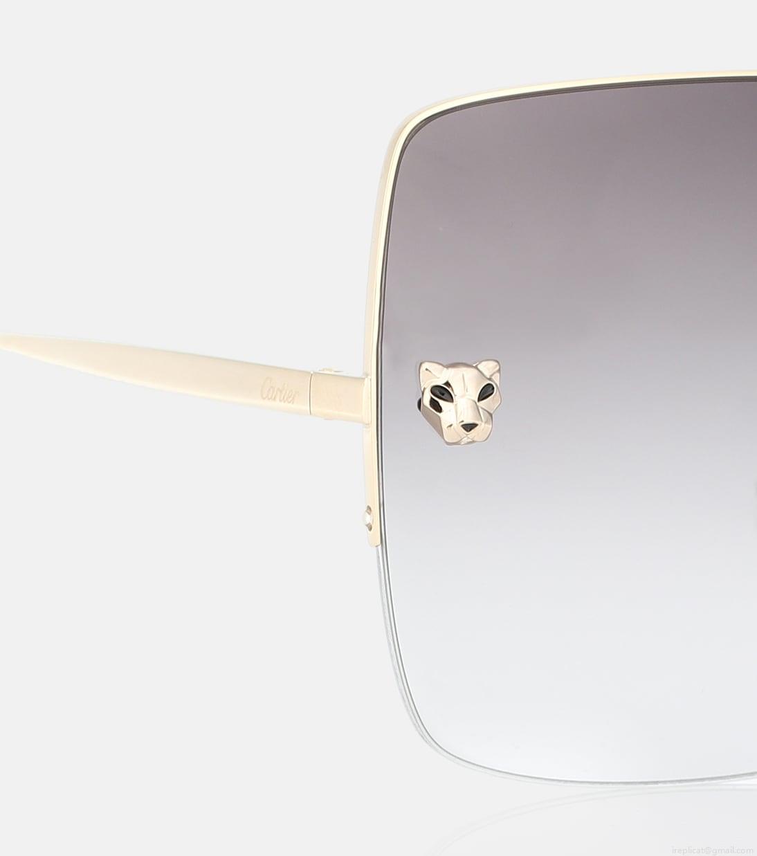 Cartier Eyewear CollectionPanthère de Cartier square sunglasses