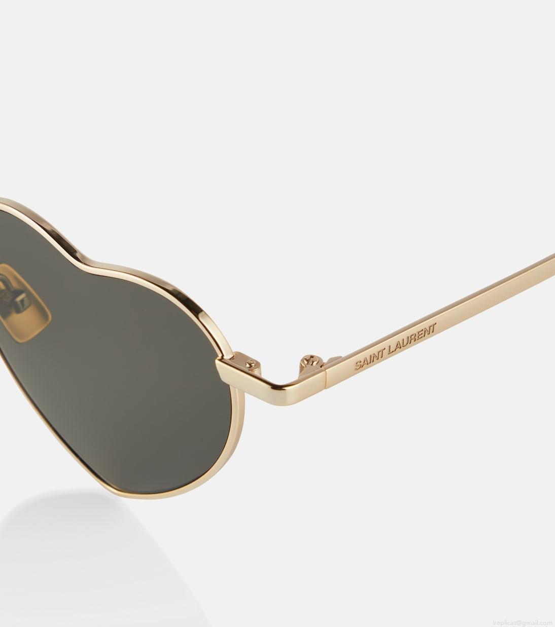 Saint LaurentSL 301 Loulou heart-shaped sunglasses