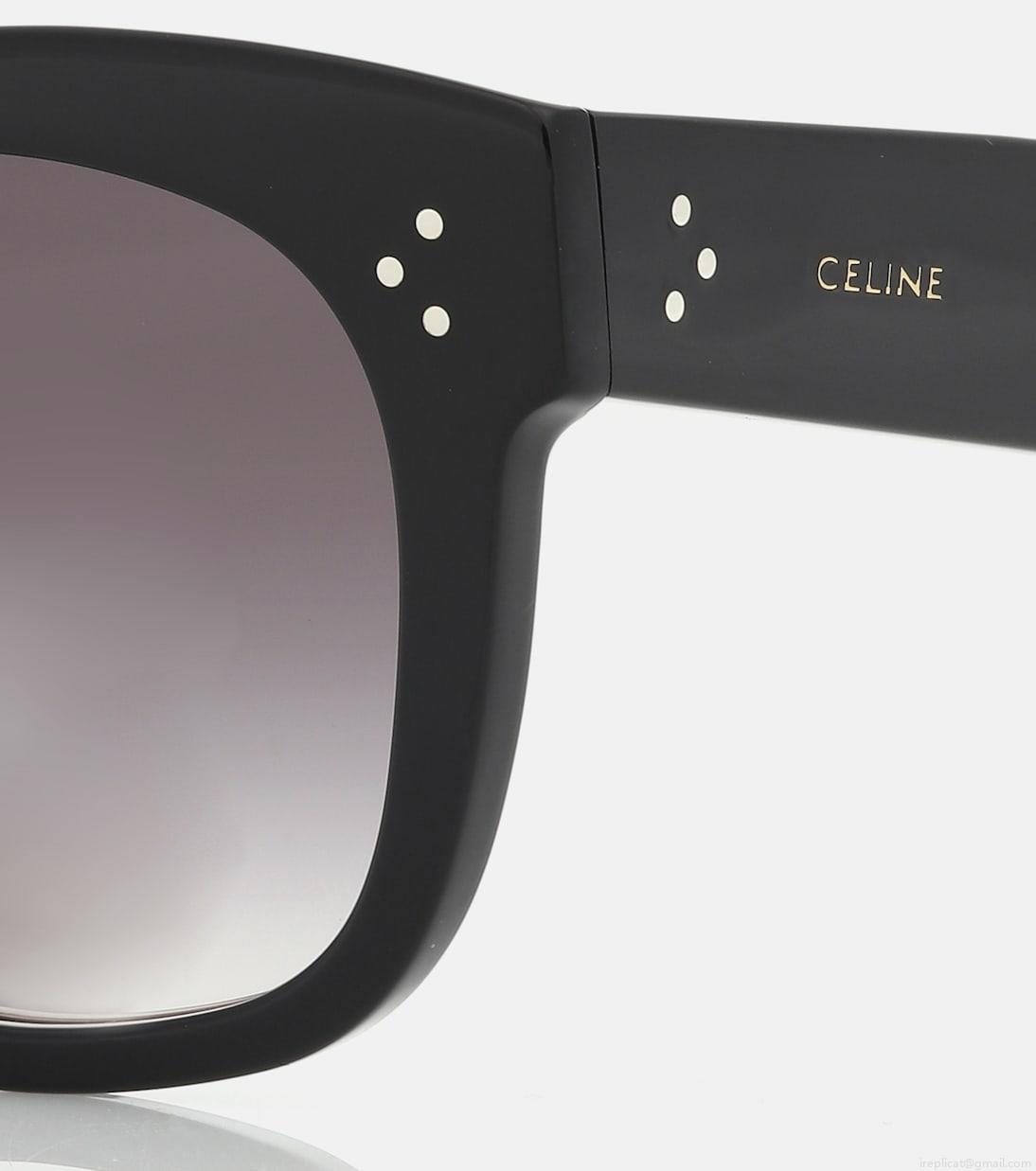 Celine EyewearD-frame acetate sunglasses