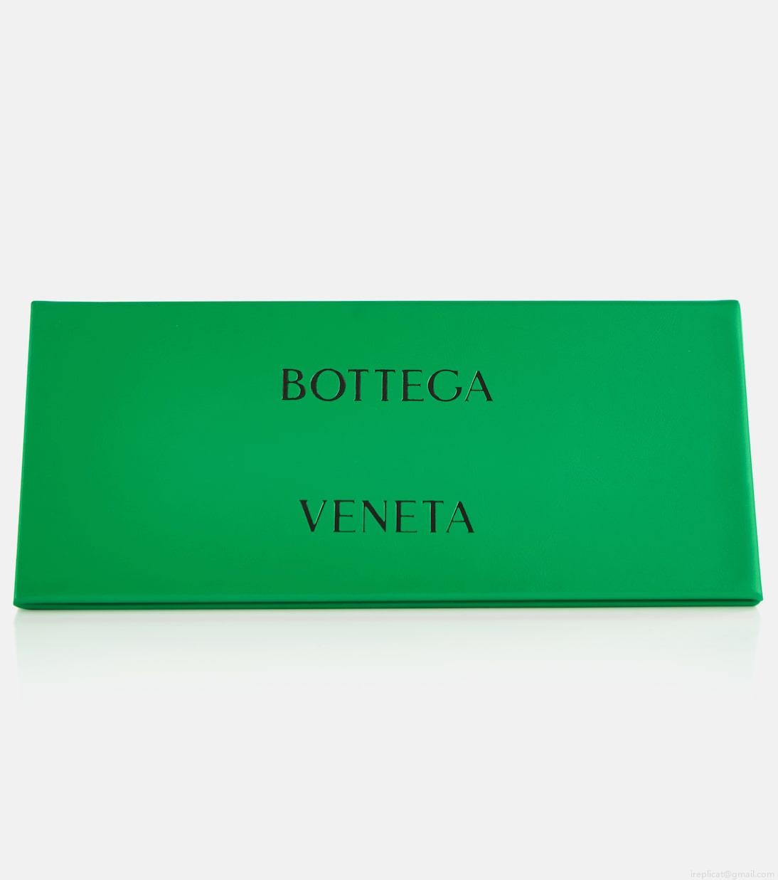 Bottega VenetaSquare aviator sunglasses