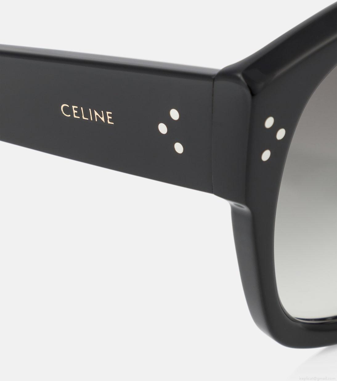 Celine EyewearD-frame acetate sunglasses