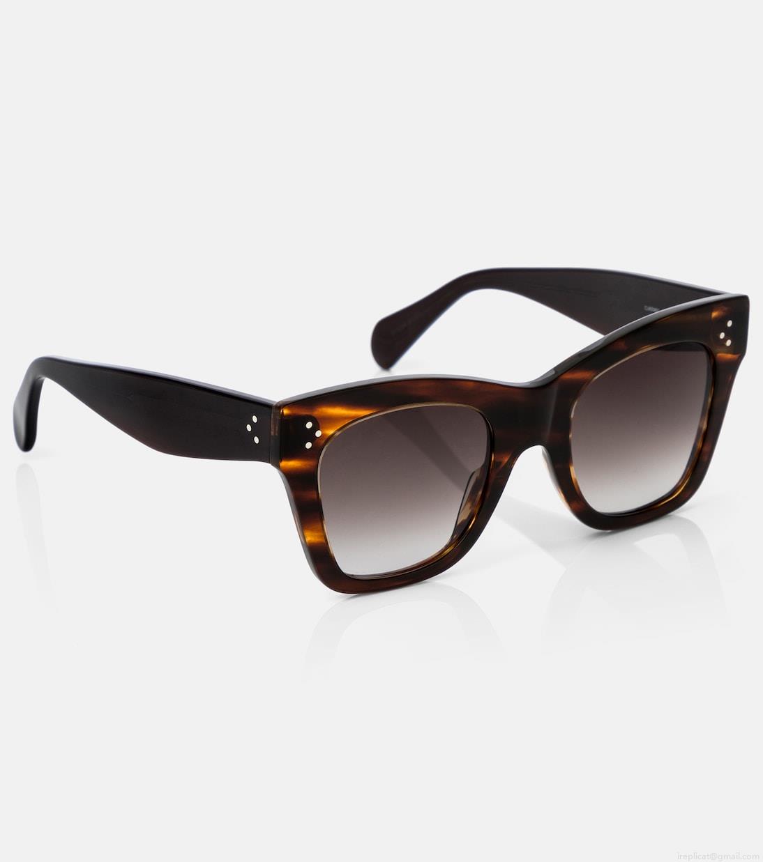 Celine EyewearCat-eye acetate sunglasses