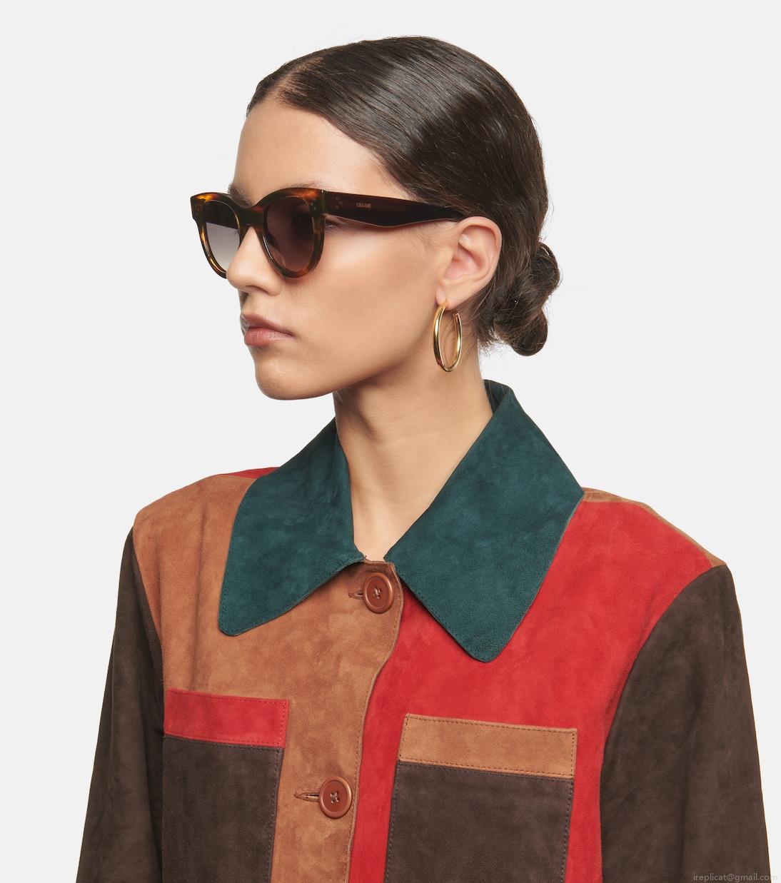 Celine EyewearD-frame sunglasses